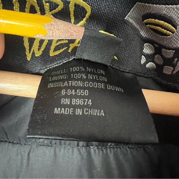 Mountain Hardwear Men's Medium Goose Down Parka Jacket in Cobalt Blue. Brand New - Picture 11 of 15